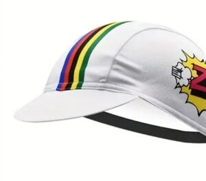 Vintage Cycling Cap Team Z world championship stripes